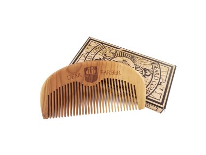 Hrebeň na bradu DEAR BARBER Beard comb