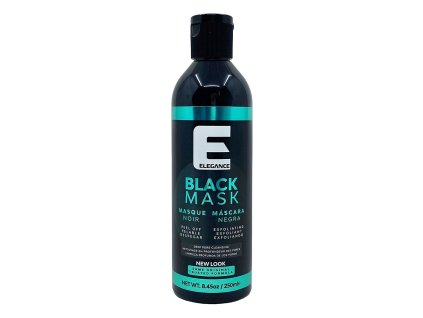 Čierna čistiaca maska ELEGANCE Black mask 250 ml