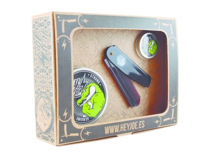 Sada na vlasy HEY JOE Pomade survival kit Strong