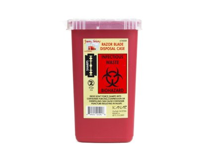 Kontajner na použité žiletky