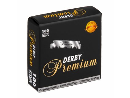 Polovičné žiletky DERBY Premium Single edge 100 ks