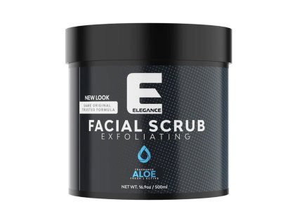 Peeling na tvár ELEGANCE Facial scrub 500 ml