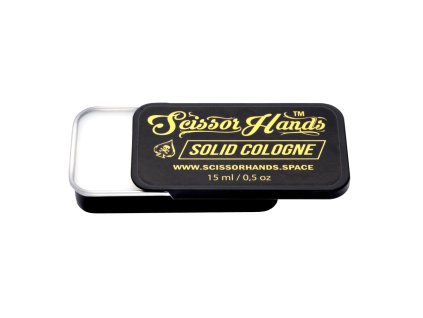Tuhá kolínska SCISSOR HANDS Solid cologne Black 15 ml