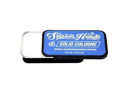 Tuhá kolínska SCISSOR HANDS Solid cologne Blue 15 ml