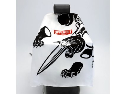 Dizajnová pláštenka UPPERCUT Deluxe Barber cape - Panther
