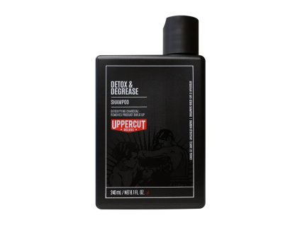 Šampón na hĺbkové čistenie vlasov UPPERCUT Deluxe Detox & Degrease shampoo 240 ml