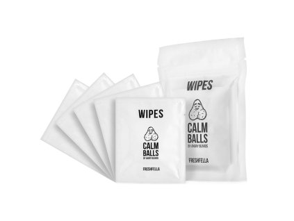 Obrúsky na gule ANGRY BEARDS Wipes Freshfella 5 ks