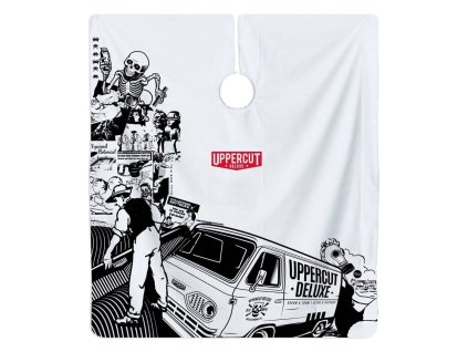 Dizajnová pláštenka UPPERCUT Deluxe Barber cape - Collage