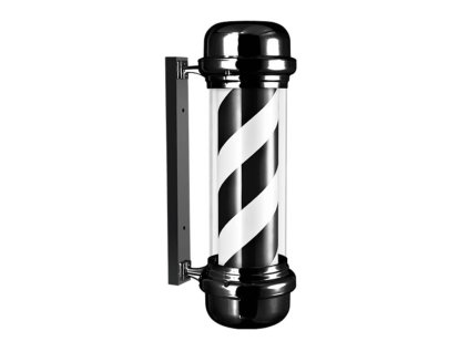 Holičská tyč HARDEL Barten Barber pole Black