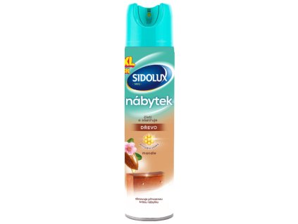 SIDOLUX na nábytok – sprej s mandľovou vôňou 350ml