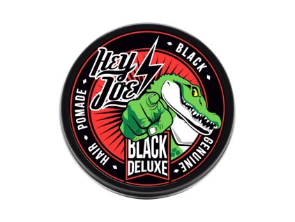 Čierna pomáda na vlasy HEY JOE Black Deluxe pomade 100 ml