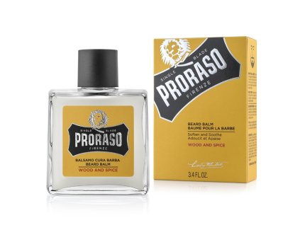 Balzam na bradu PRORASO Beard balm Drevo a korenie 100 ml