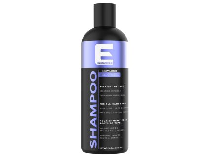 Keratínový šampón na vlasy ELEGANCE Hair shampoo 500 ml