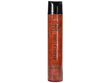 Extra silný lak na vlasy BARBERTIME Hair spray extra strong hold 400 ml