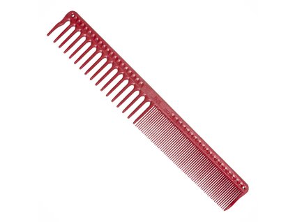Barber hrebeň na strihanie vlasov JRL Cutting comb J302 - červený