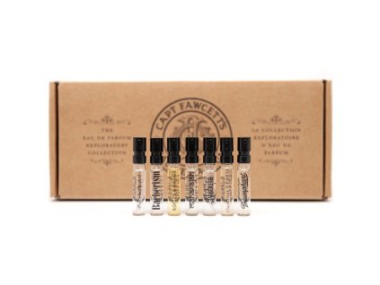 Sada vzoriek parfumovaných vôd CAPTAIN FAWCETT Exploratory collection 7x2 ml