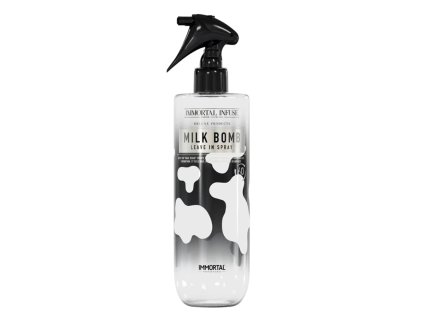 Bezoplachový sprej na vlasy IMMORTAL Infuse Milk bomb Leave in spray 500 ml