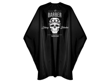 Barber pláštenka MARMARA BARBER Cape Skull black