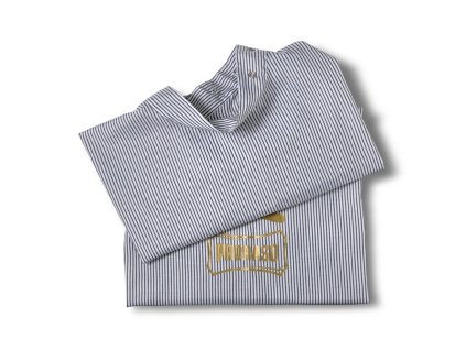 Barber pláštenka PRORASO pruhovaná