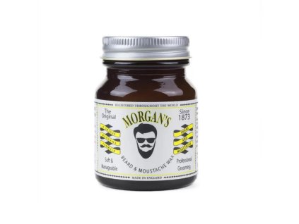 Vosk na bradu a fúzy MORGANS Beard and moustache wax 50 g