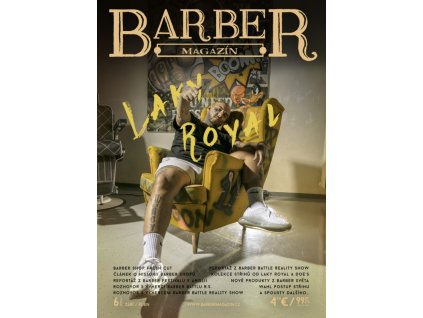 Šieste číslo časopisu BARBER MAGAZÍN september október