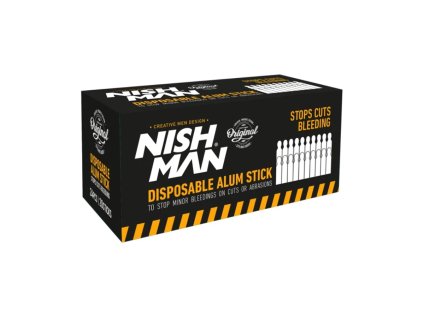 Kamencové zápalky NISH MAN Disposable alum stick (24 x 20 ks)