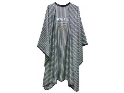 Kadernícka pláštenka WAHL 5 Star Haircutting cape - šedá s bielymi pruhmi