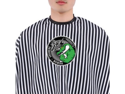 Pruhovaná barber pláštenka HEY JOE