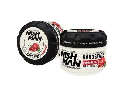 Krém na ruky a tvár NISH MAN Granátové jablko 300 ml