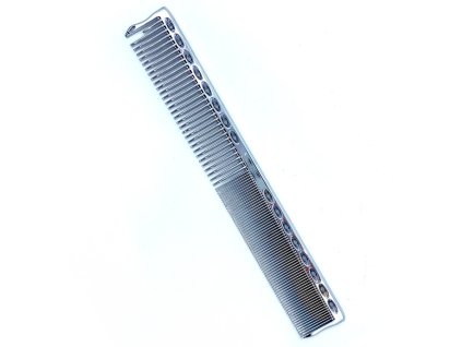 Kovový kadernícky hrebeň HAIRSTYLIST COMB Silver