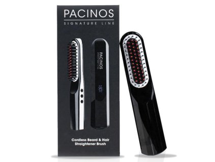 Bezdrôtová žehlička na bradu a vlasy PACINOS Beard & hair straightener