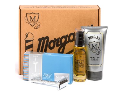 Kompletná darčeková sada na holenie MORGANS Shaving gift set