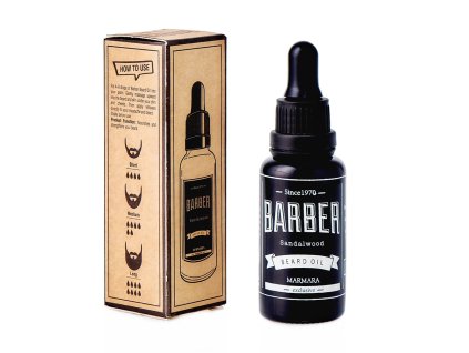 Olej na bradu MARMARA Barber Beard oil Sandalwood 30 ml