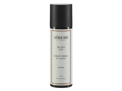 Suchý šampón a matný púder ve spreji NOBERU Boost spray dry shampoo Blonde 200 ml
