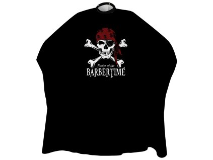 Čierna barber pláštěnka BARBERTIME Black cape