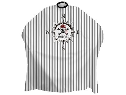 Barber pláštěnka pirátsky kompas BARBERTIME Compassed cape