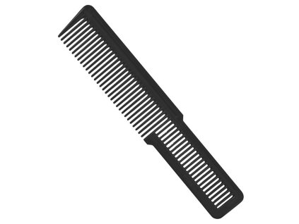 Hrebeň na vlasy WAHL Flat top comb - čierny
