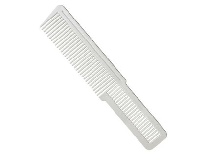 Hrebeň na vlasy WAHL Flat top comb - biely