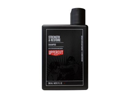 Posilňujúci šampón na vlasy UPPERCUT Deluxe Strength & Restore shampoo 240 ml