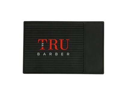 Protišmyková podložka na náradie TRUBARBER čierna s červeným logom - malá