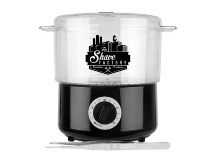 Ohrievač uterákov THE SHAVE FACTORY Hot towel steamer