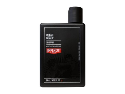 Šampón na vlasy proti lupinám UPPERCUT Deluxe Clear scalp shampoo 240 ml