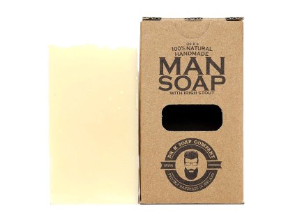 Tuhé mydlo s pačuli, cédrovým drevom a pomarančom DR K SOAP COMPANY Man soap Irish Stout XL 225 g