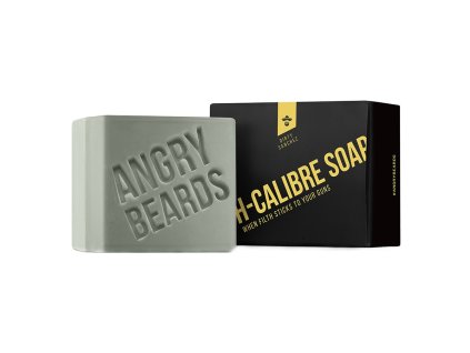 Tuhé mydlo na ruky ANGRY BEARDS High-calibre soap Dirty Sanchez 100 g