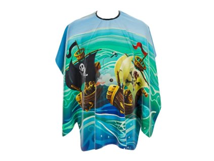 Detská pláštenka pirátske lode BARBERTIME Pirate ships Child cape