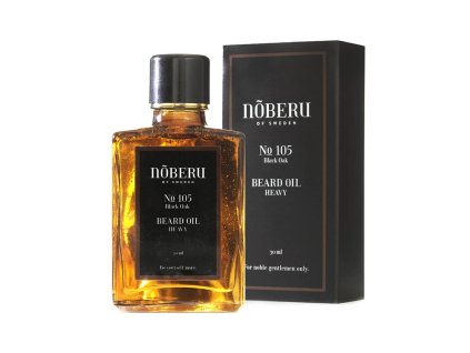 Olej na bradu NOBERU Heavy beard oil Black oak 30 ml