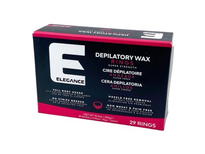 Depilačný vosk ELEGANCE Depilatory wax rings 290 g
