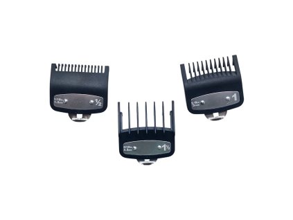 Prémiové prídavné hrebene - Set 3 ks (1,5 - 4,5 mm)