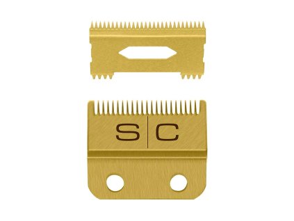 Náhradná hlavica pre strihacie strojčeky STYLECRAFT Fade + Slim deep tooth Gold titanium