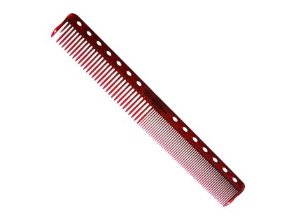 Strihací hrebeň Y.S. PARK Cutting comb YS-s339 Slim - červený